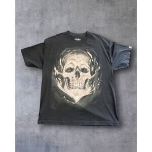 Sullen x Shawn Barber Graphic Skull T-Shirt – Size XL